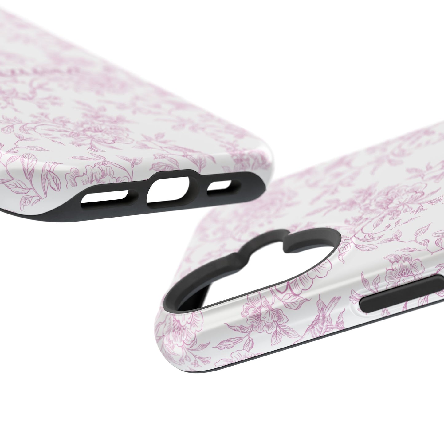 Chic Floral Magnetic Phone Case for Moms, Personalized Phone Cover, Stylish Tough Phone Case, Mother's Day Gift, Custom Phone Case