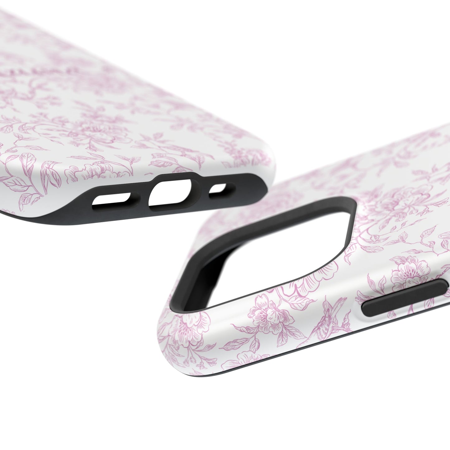 Chic Floral Magnetic Phone Case for Moms, Personalized Phone Cover, Stylish Tough Phone Case, Mother's Day Gift, Custom Phone Case
