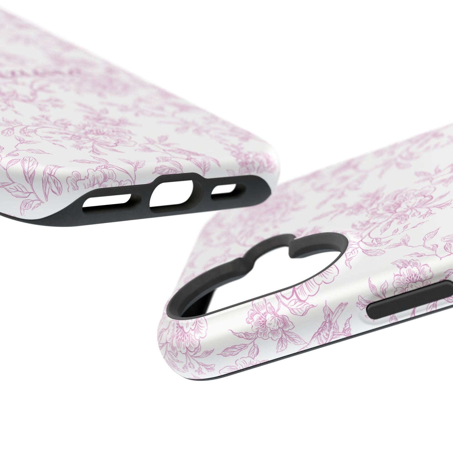 Chic Floral Magnetic Phone Case for Moms, Personalized Phone Cover, Stylish Tough Phone Case, Mother's Day Gift, Custom Phone Case