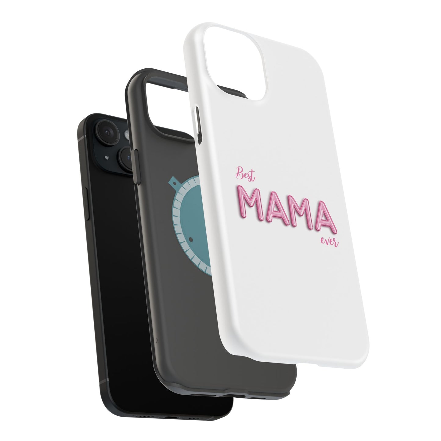 Magnetic Phone Cases for Moms, Trendy Tough Cases, Cute Mama Phone Cover, Mother's Day Gift, Stylish Mobile Accessory