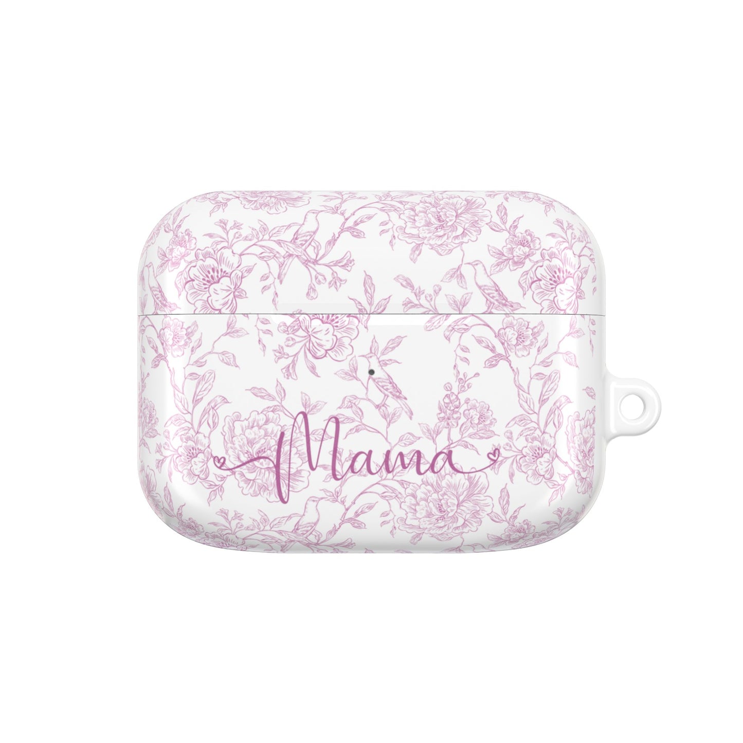 AirPod Cases, Vintage Style Pink AirPods Case for Mama, Elegant Check Matching Cases, AirPod Case Cover, AirPods Accessories, Cute AirPod