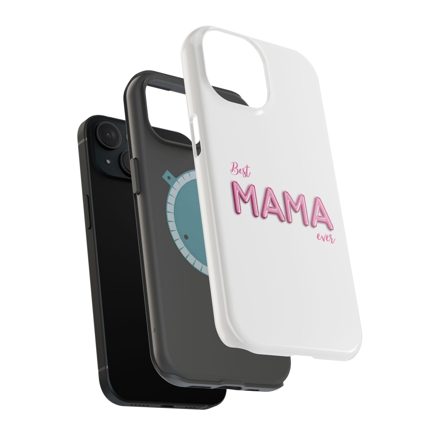 Magnetic Phone Cases for Moms, Trendy Tough Cases, Cute Mama Phone Cover, Mother's Day Gift, Stylish Mobile Accessory