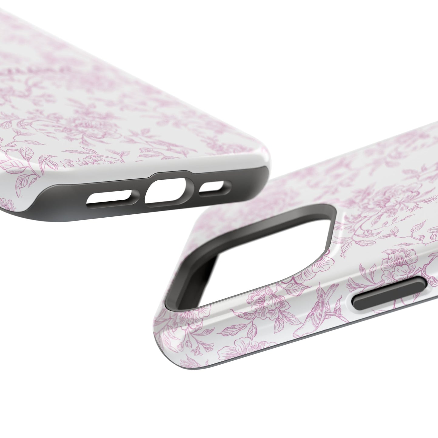 Chic Floral Magnetic Phone Case for Moms, Personalized Phone Cover, Stylish Tough Phone Case, Mother's Day Gift, Custom Phone Case