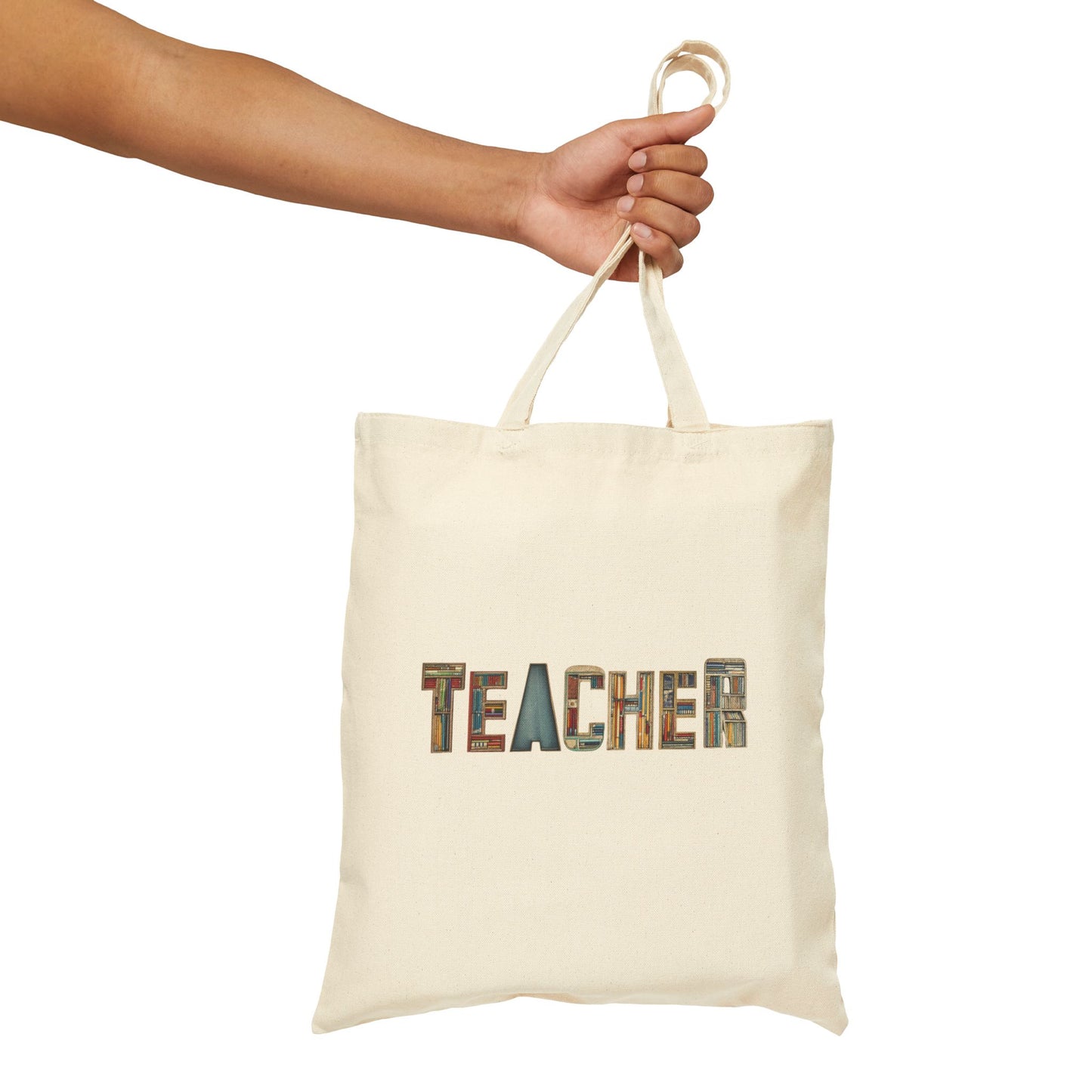 Teacher Appreciation Gift Tote Bag, Eco-Friendly Shopping Bag, Classroom Essential, Personalized Canvas Bag, Back to School