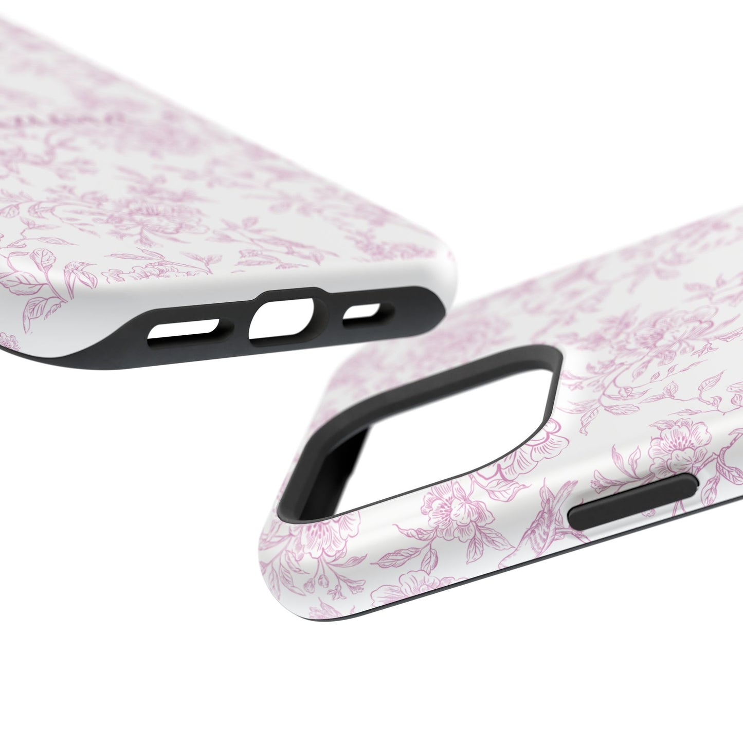 Chic Floral Magnetic Phone Case for Moms, Personalized Phone Cover, Stylish Tough Phone Case, Mother's Day Gift, Custom Phone Case