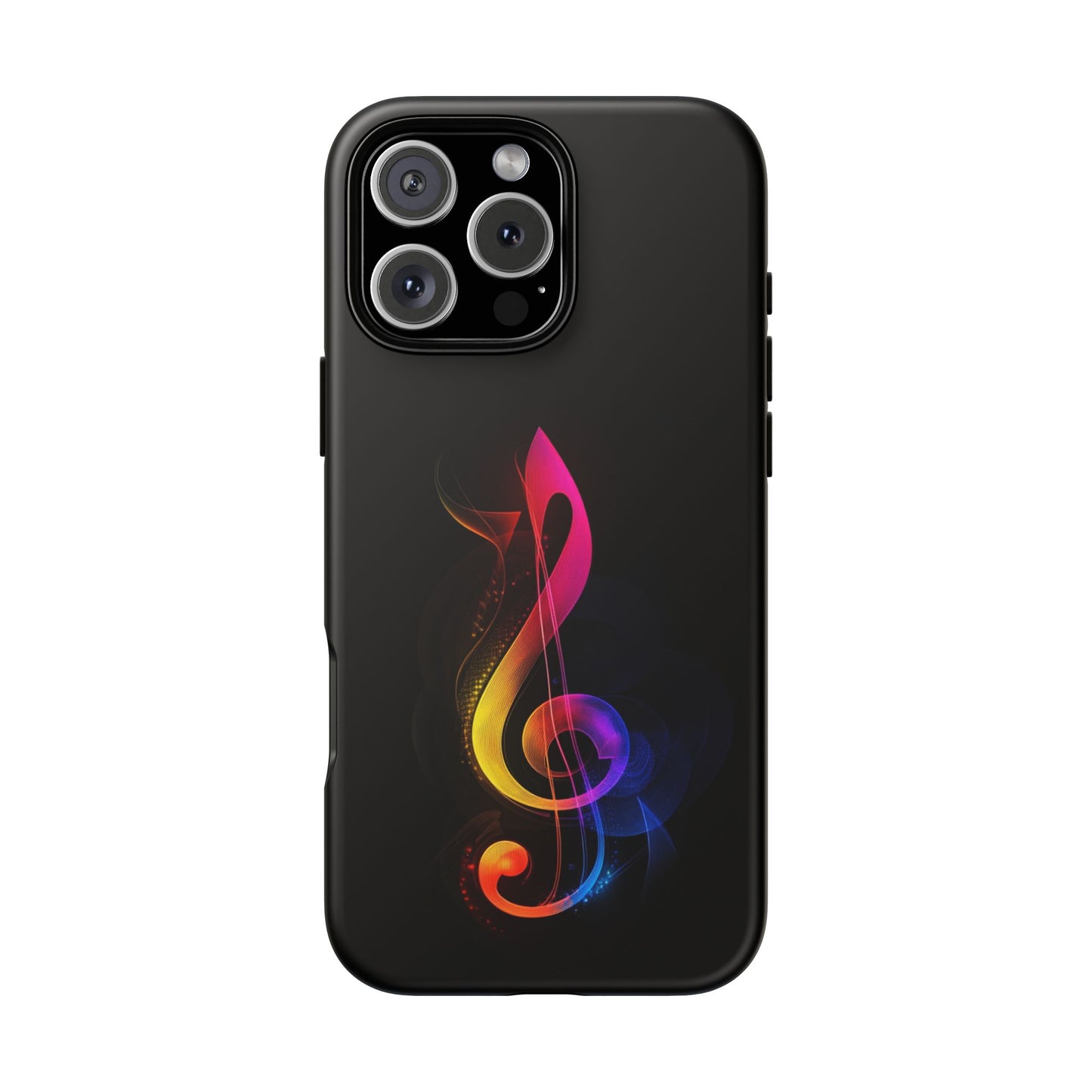 Colorful Music Note Phone Case, Unique Gift for Music Lovers, Flexible Tough Case, Smartphone Accessory, Personalized Music Gifts