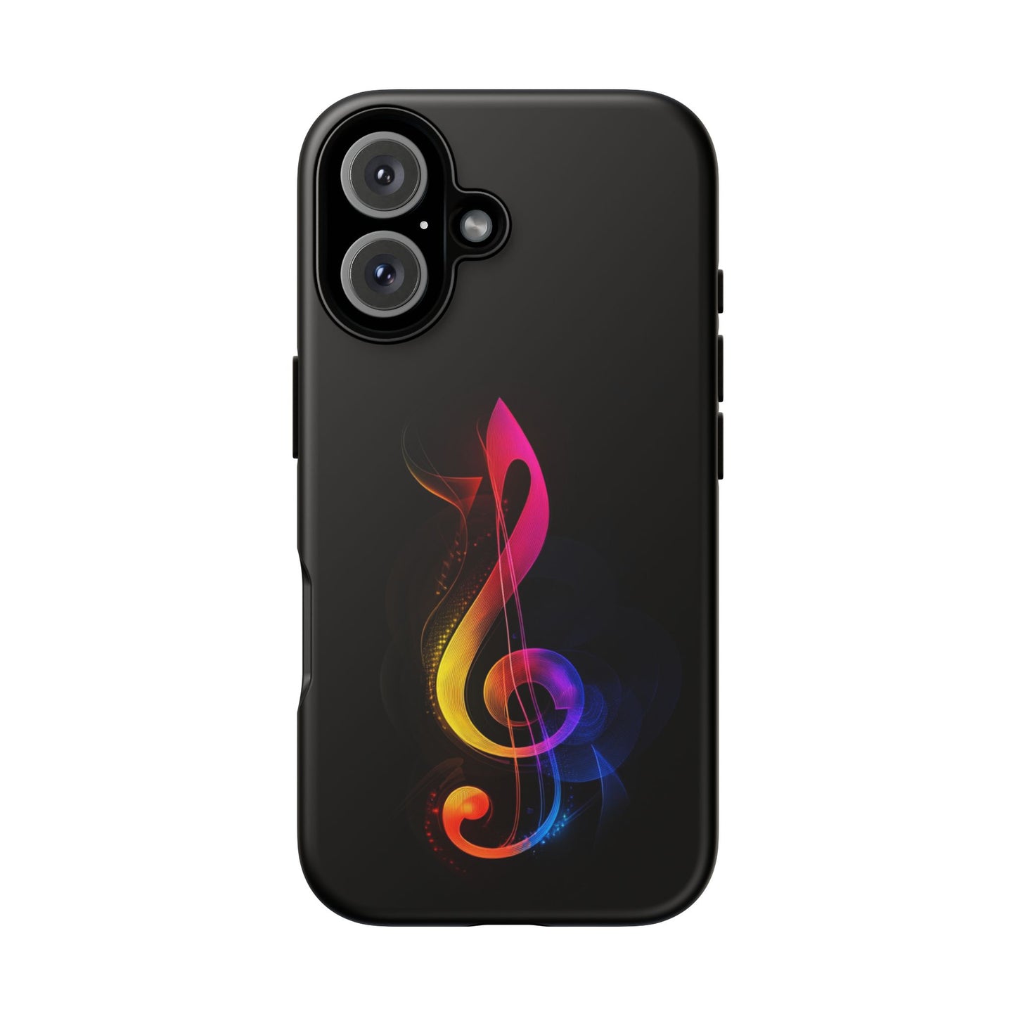 Colorful Music Note Phone Case, Unique Gift for Music Lovers, Flexible Tough Case, Smartphone Accessory, Personalized Music Gifts