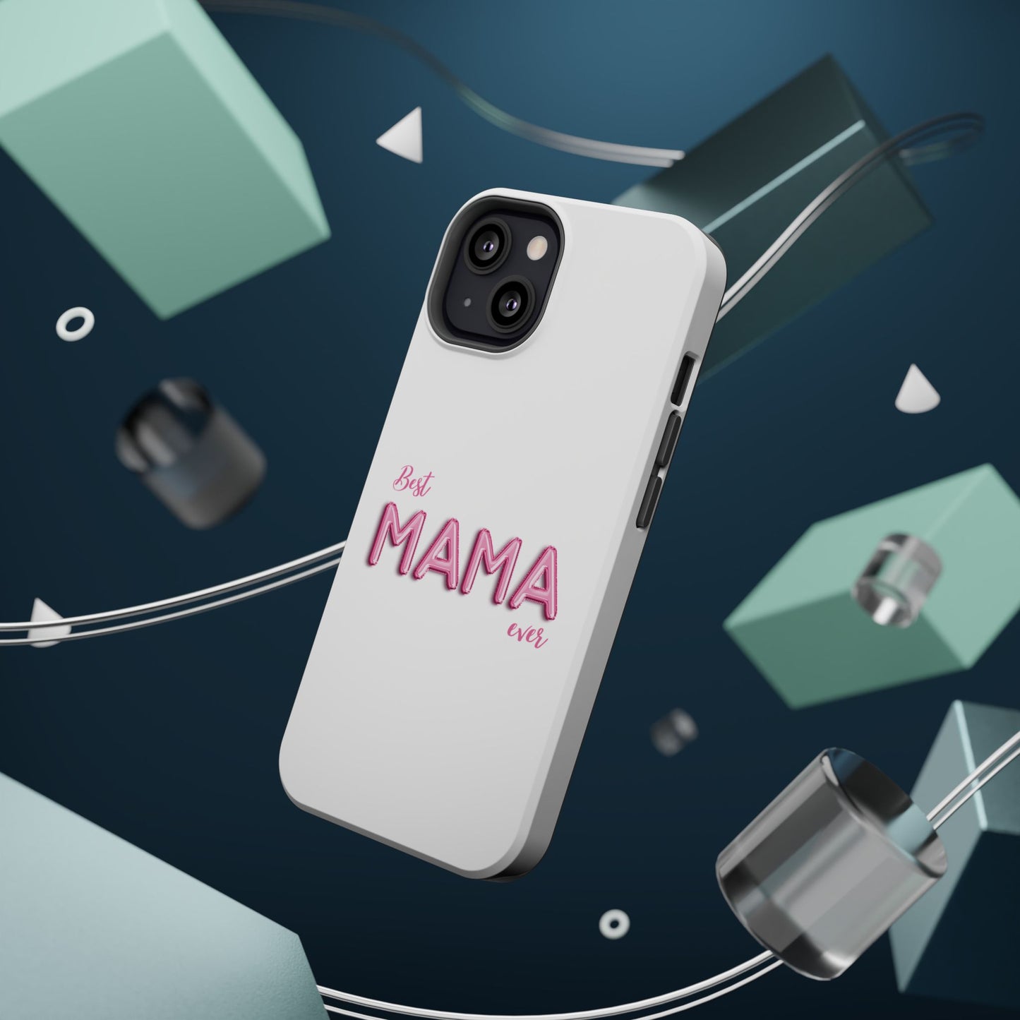Magnetic Phone Cases for Moms, Trendy Tough Cases, Cute Mama Phone Cover, Mother's Day Gift, Stylish Mobile Accessory