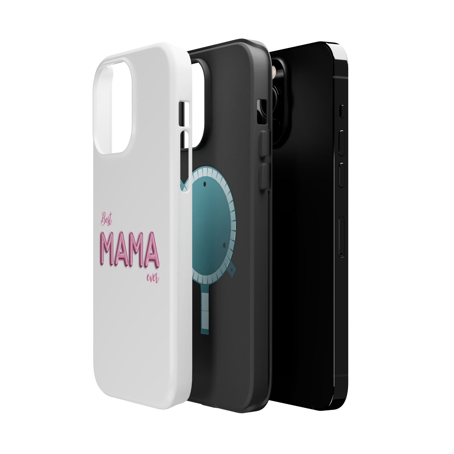 Magnetic Phone Cases for Moms, Trendy Tough Cases, Cute Mama Phone Cover, Mother's Day Gift, Stylish Mobile Accessory