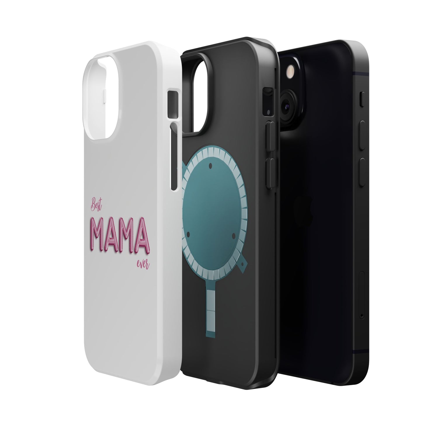 Magnetic Phone Cases for Moms, Trendy Tough Cases, Cute Mama Phone Cover, Mother's Day Gift, Stylish Mobile Accessory