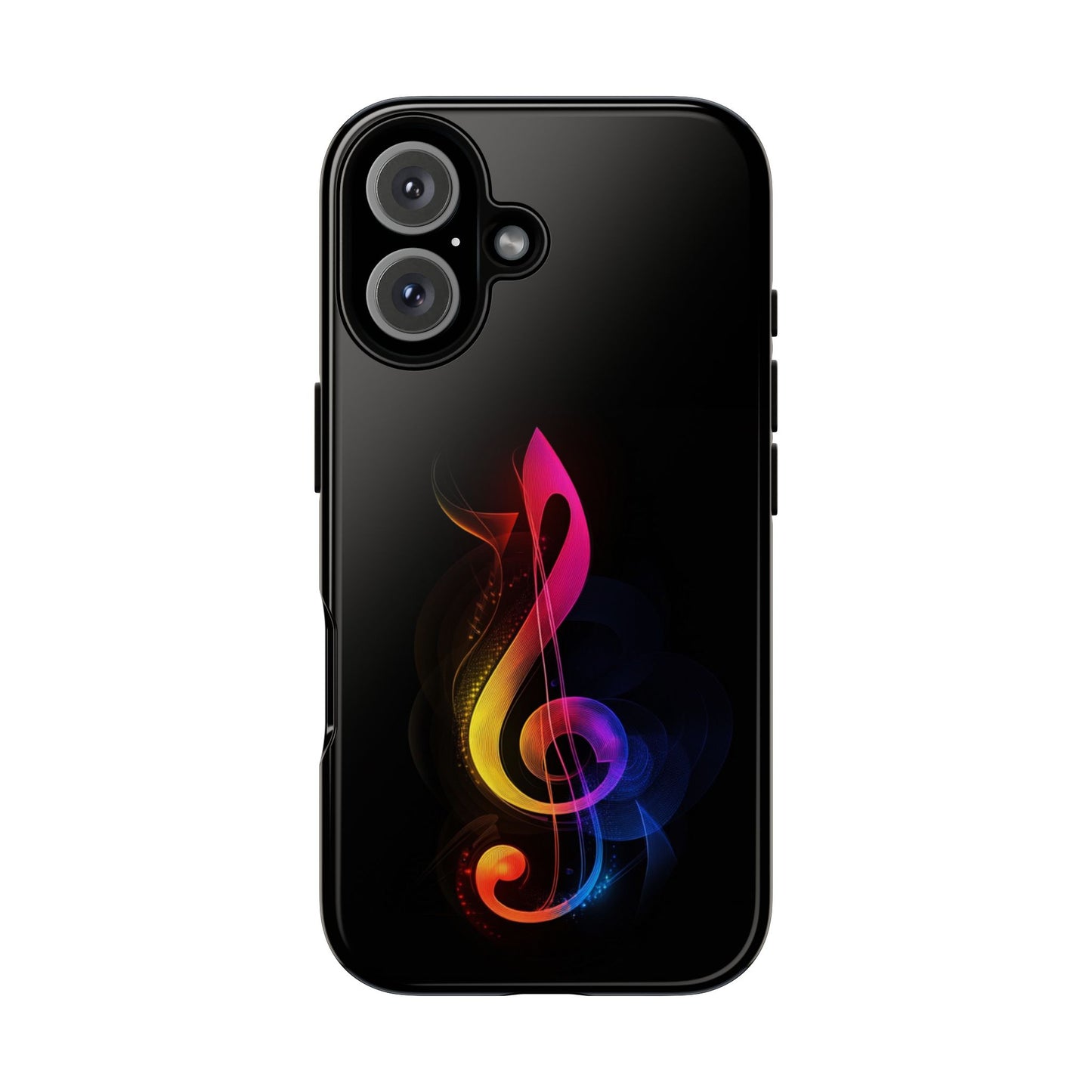 Colorful Music Note Phone Case, Unique Gift for Music Lovers, Flexible Tough Case, Smartphone Accessory, Personalized Music Gifts