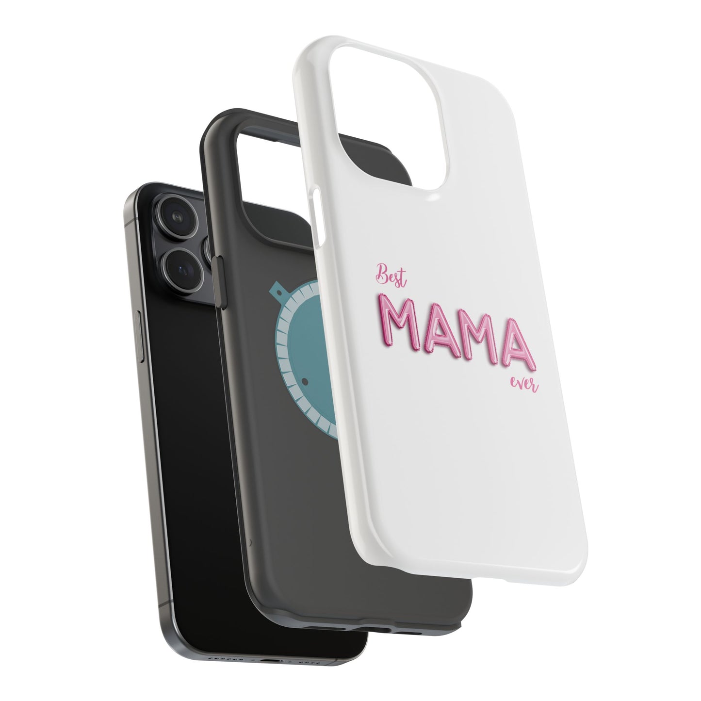 Magnetic Phone Cases for Moms, Trendy Tough Cases, Cute Mama Phone Cover, Mother's Day Gift, Stylish Mobile Accessory
