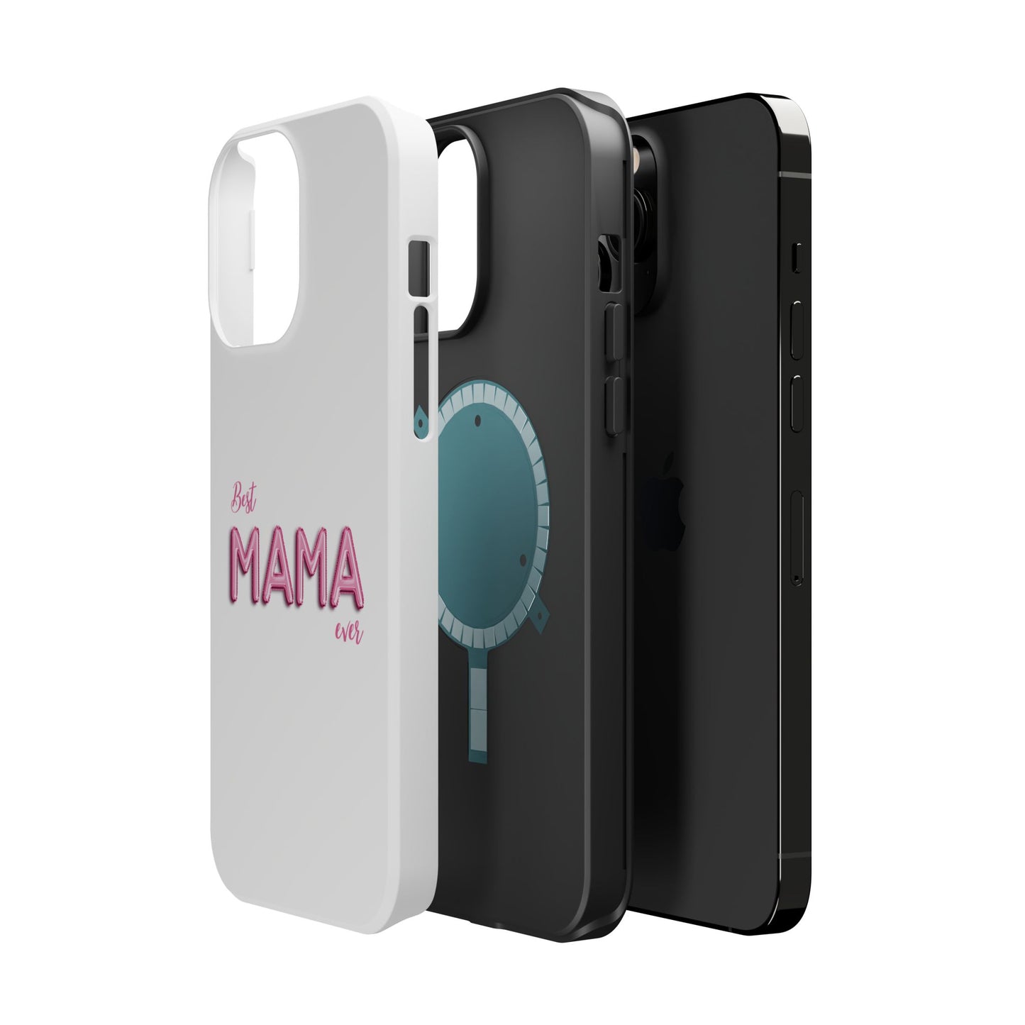 Magnetic Phone Cases for Moms, Trendy Tough Cases, Cute Mama Phone Cover, Mother's Day Gift, Stylish Mobile Accessory