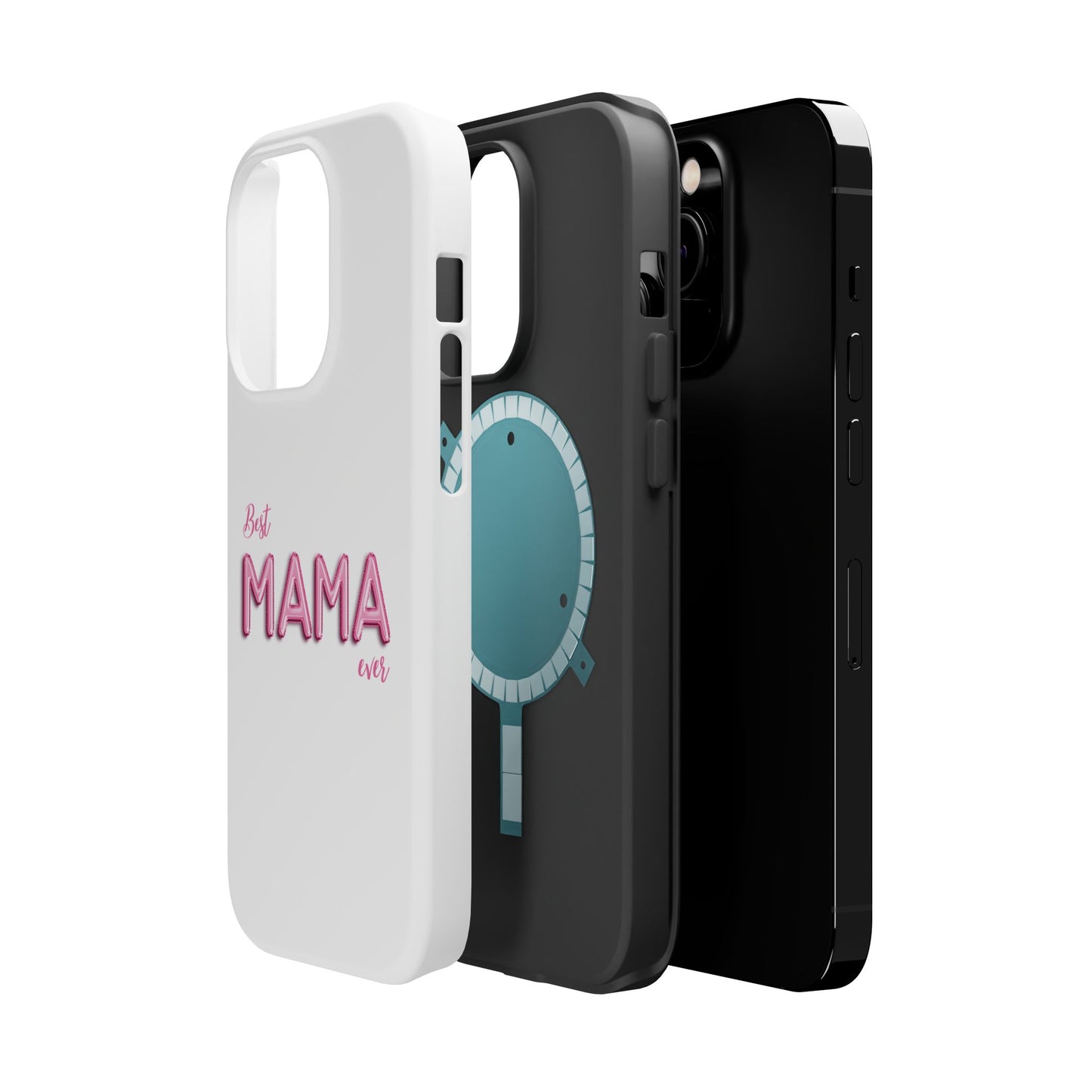 Magnetic Phone Cases for Moms, Trendy Tough Cases, Cute Mama Phone Cover, Mother's Day Gift, Stylish Mobile Accessory