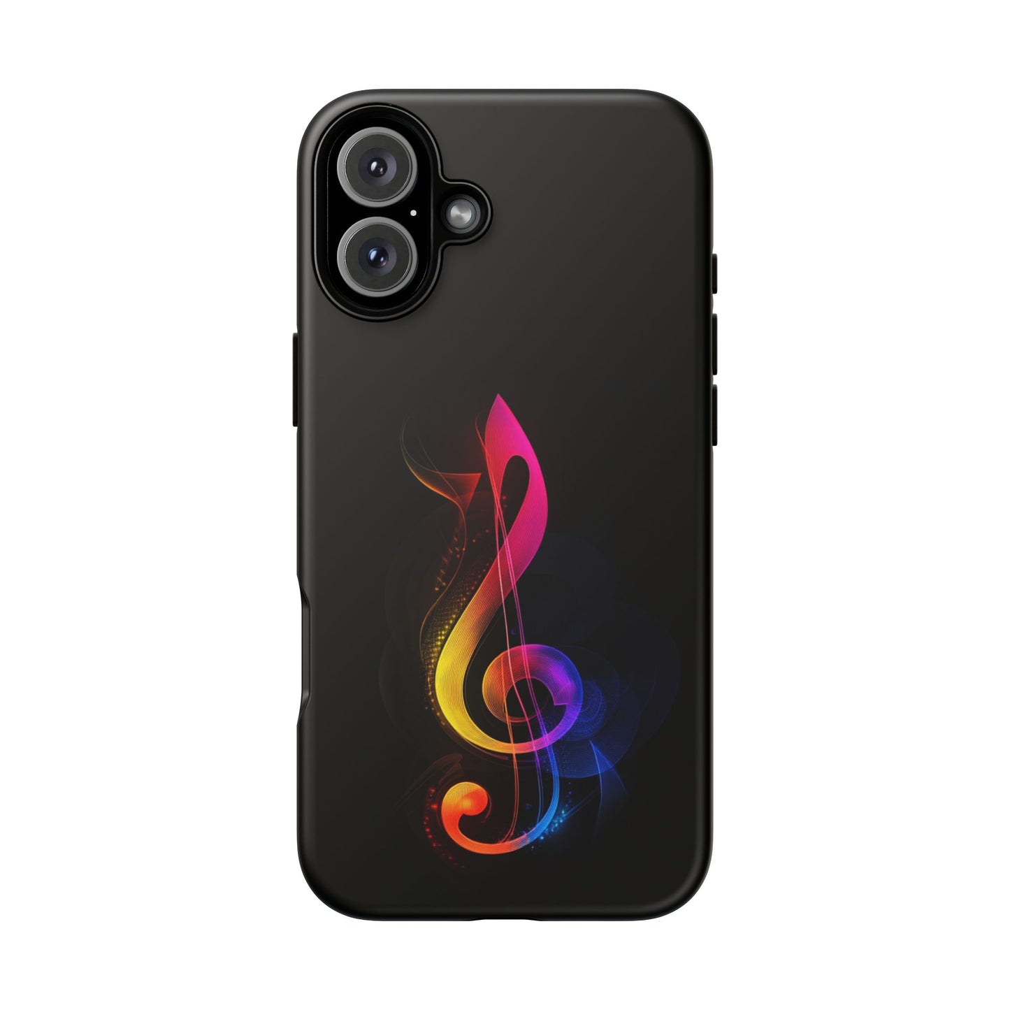 Colorful Music Note Phone Case, Unique Gift for Music Lovers, Flexible Tough Case, Smartphone Accessory, Personalized Music Gifts