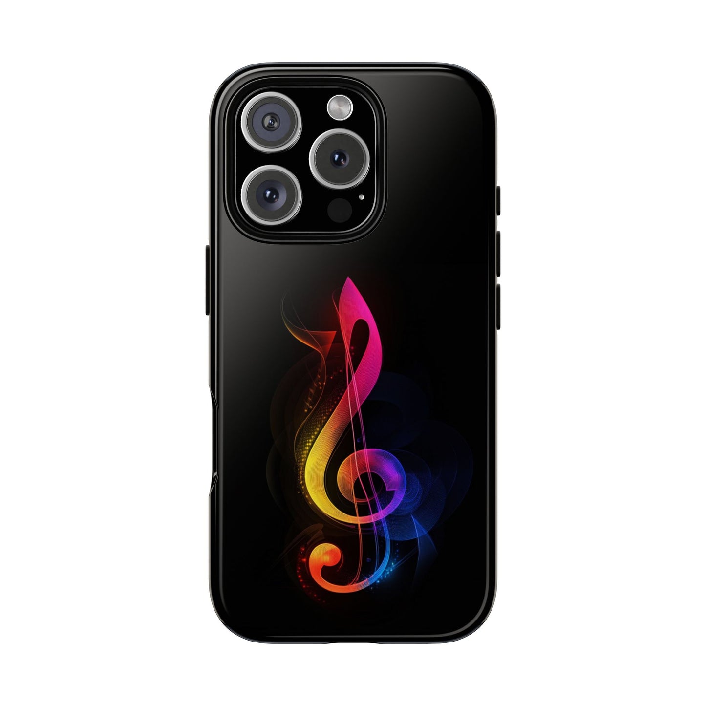 Colorful Music Note Phone Case, Unique Gift for Music Lovers, Flexible Tough Case, Smartphone Accessory, Personalized Music Gifts