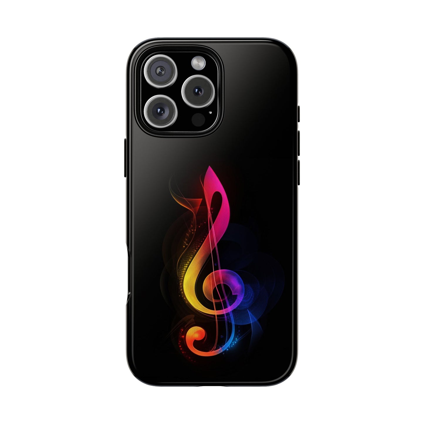 Colorful Music Note Phone Case, Unique Gift for Music Lovers, Flexible Tough Case, Smartphone Accessory, Personalized Music Gifts