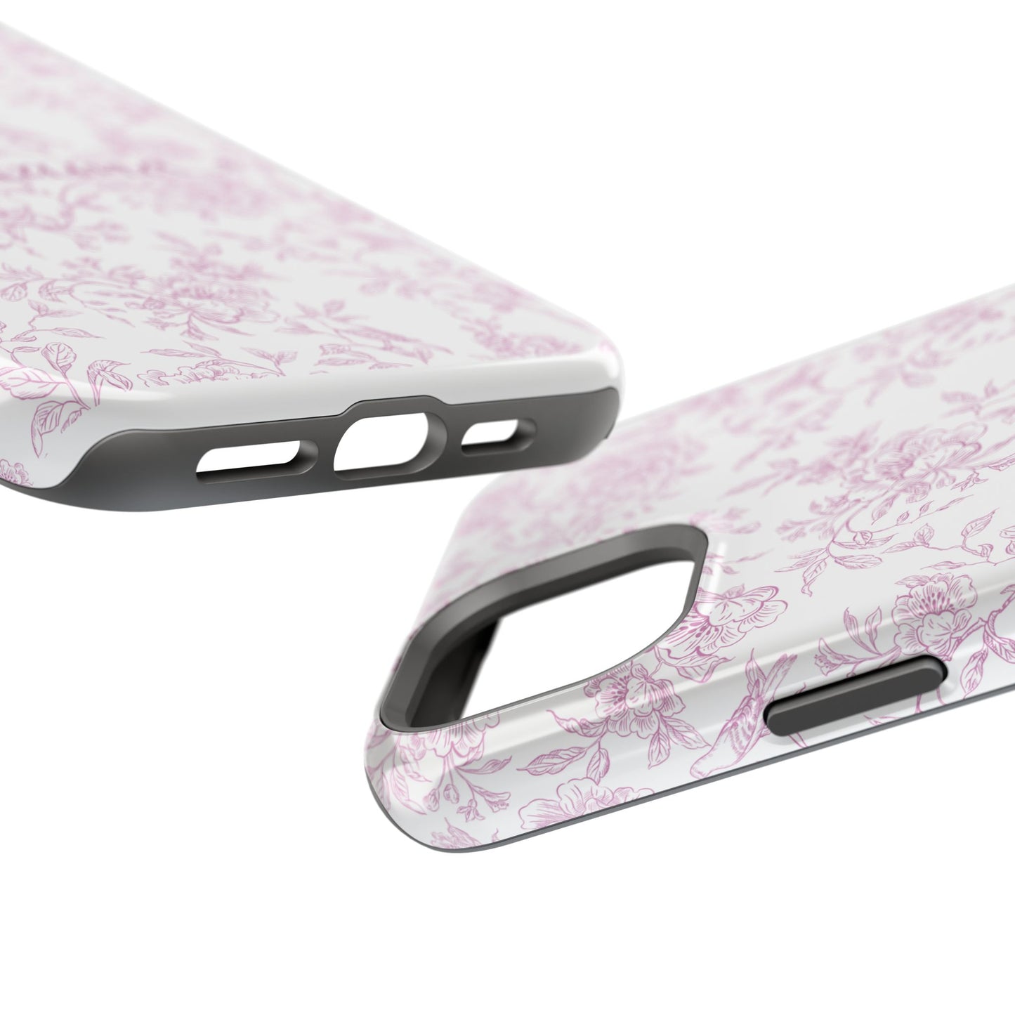 Chic Floral Magnetic Phone Case for Moms, Personalized Phone Cover, Stylish Tough Phone Case, Mother's Day Gift, Custom Phone Case