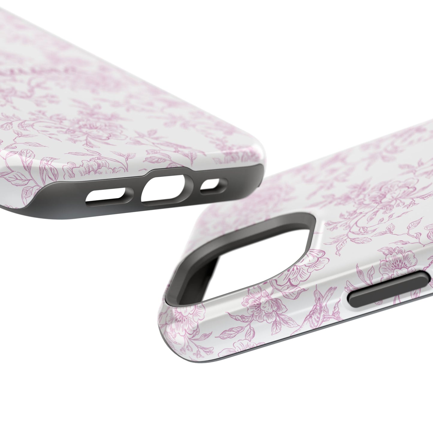 Chic Floral Magnetic Phone Case for Moms, Personalized Phone Cover, Stylish Tough Phone Case, Mother's Day Gift, Custom Phone Case