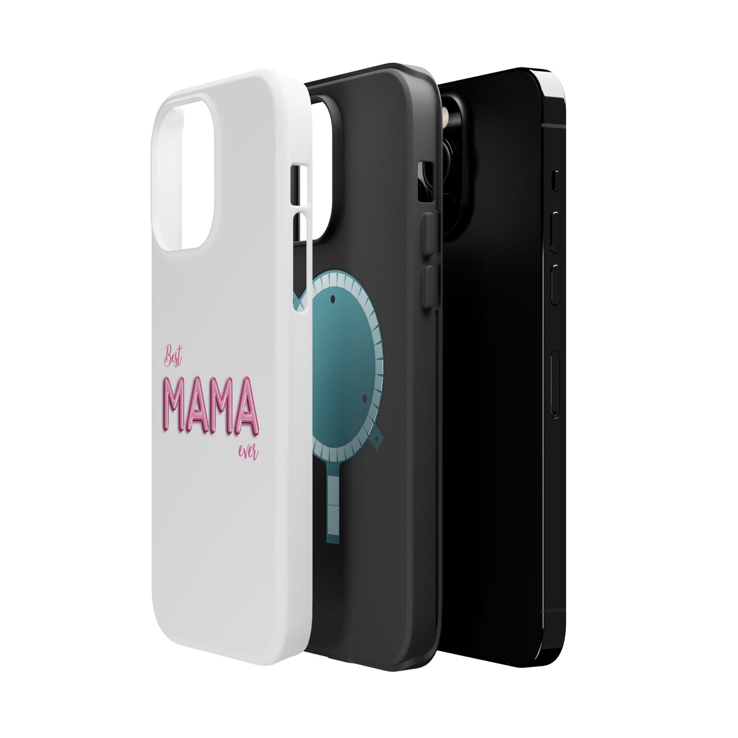 Magnetic Phone Cases for Moms, Trendy Tough Cases, Cute Mama Phone Cover, Mother's Day Gift, Stylish Mobile Accessory