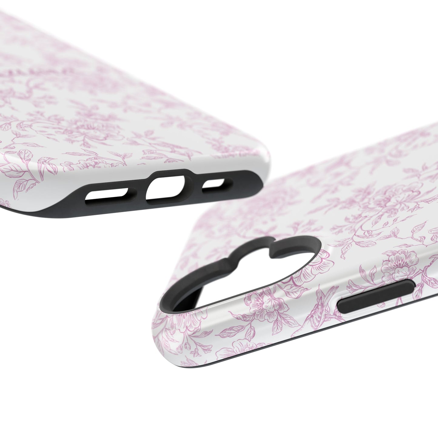 Chic Floral Magnetic Phone Case for Moms, Personalized Phone Cover, Stylish Tough Phone Case, Mother's Day Gift, Custom Phone Case