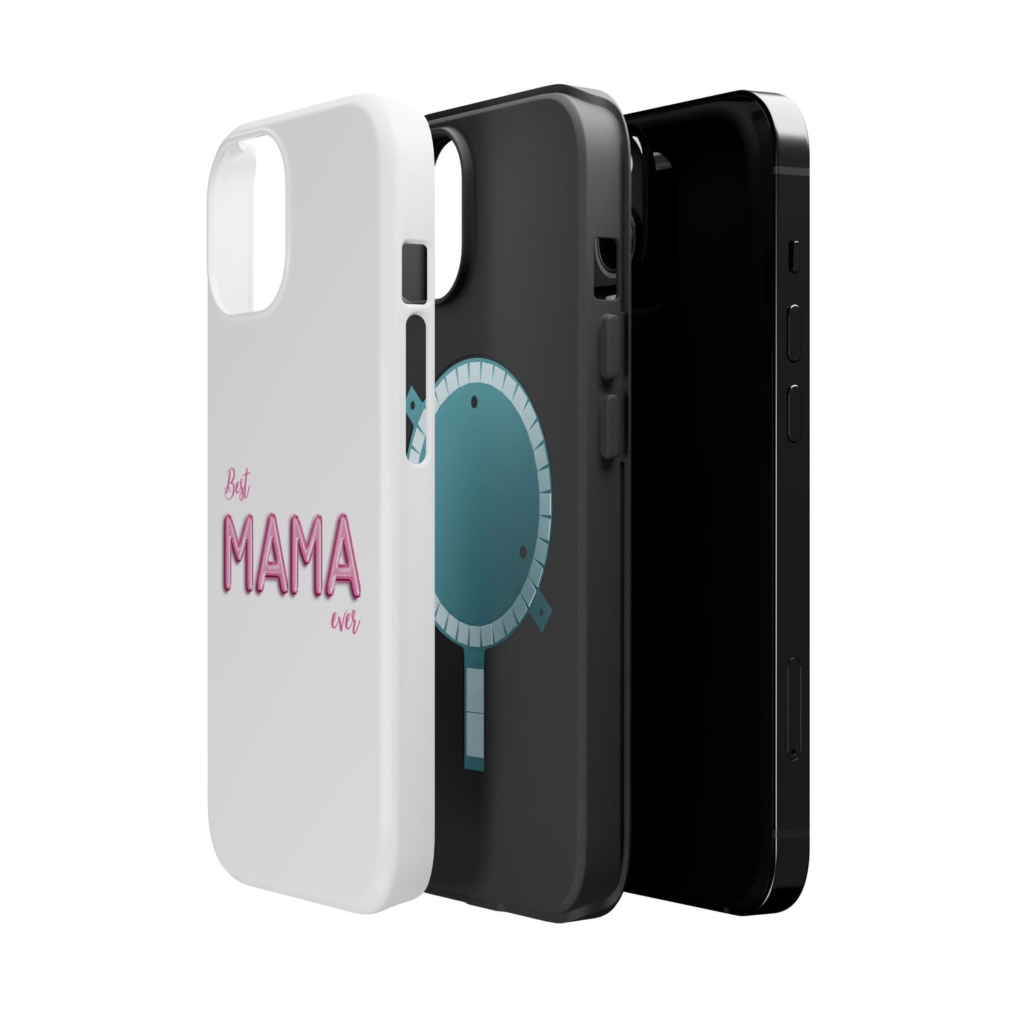 Magnetic Phone Cases for Moms, Trendy Tough Cases, Cute Mama Phone Cover, Mother's Day Gift, Stylish Mobile Accessory