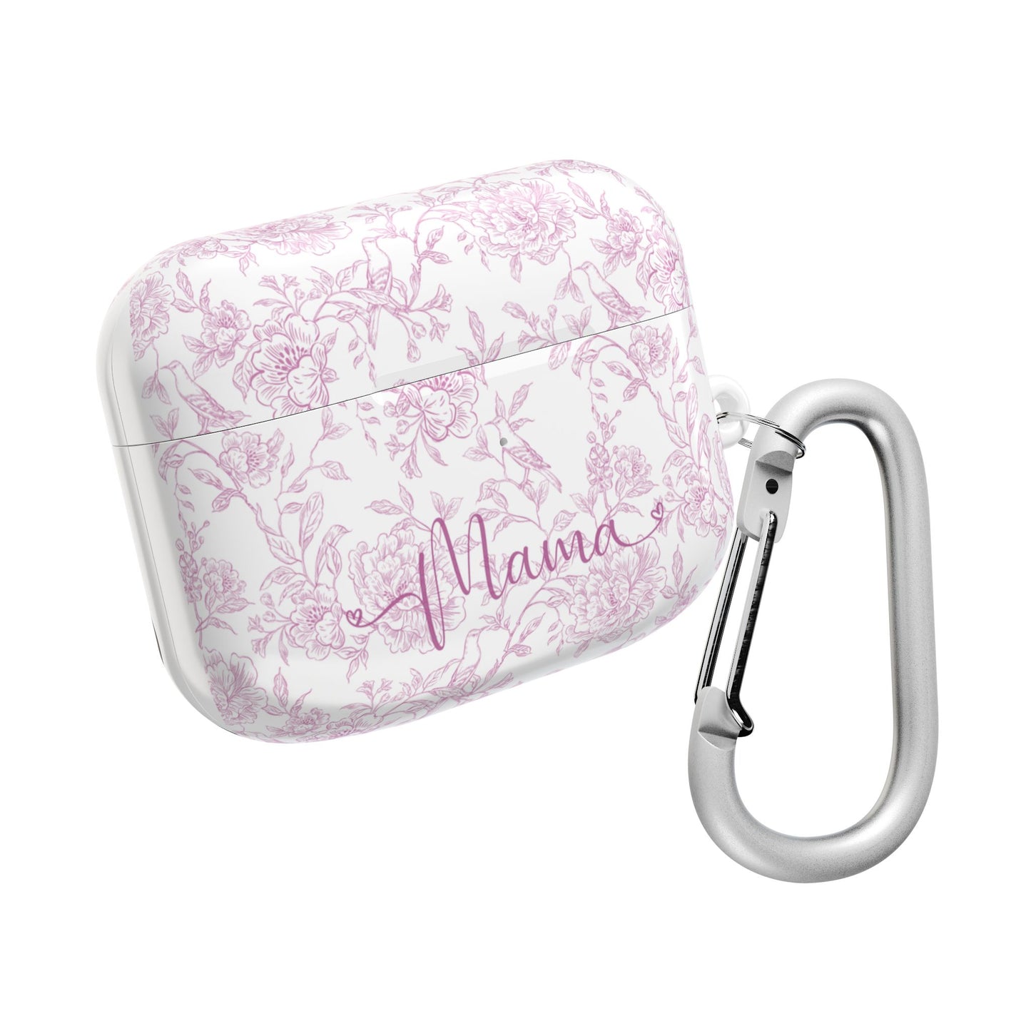 AirPod Cases, Vintage Style Pink AirPods Case for Mama, Elegant Check Matching Cases, AirPod Case Cover, AirPods Accessories, Cute AirPod