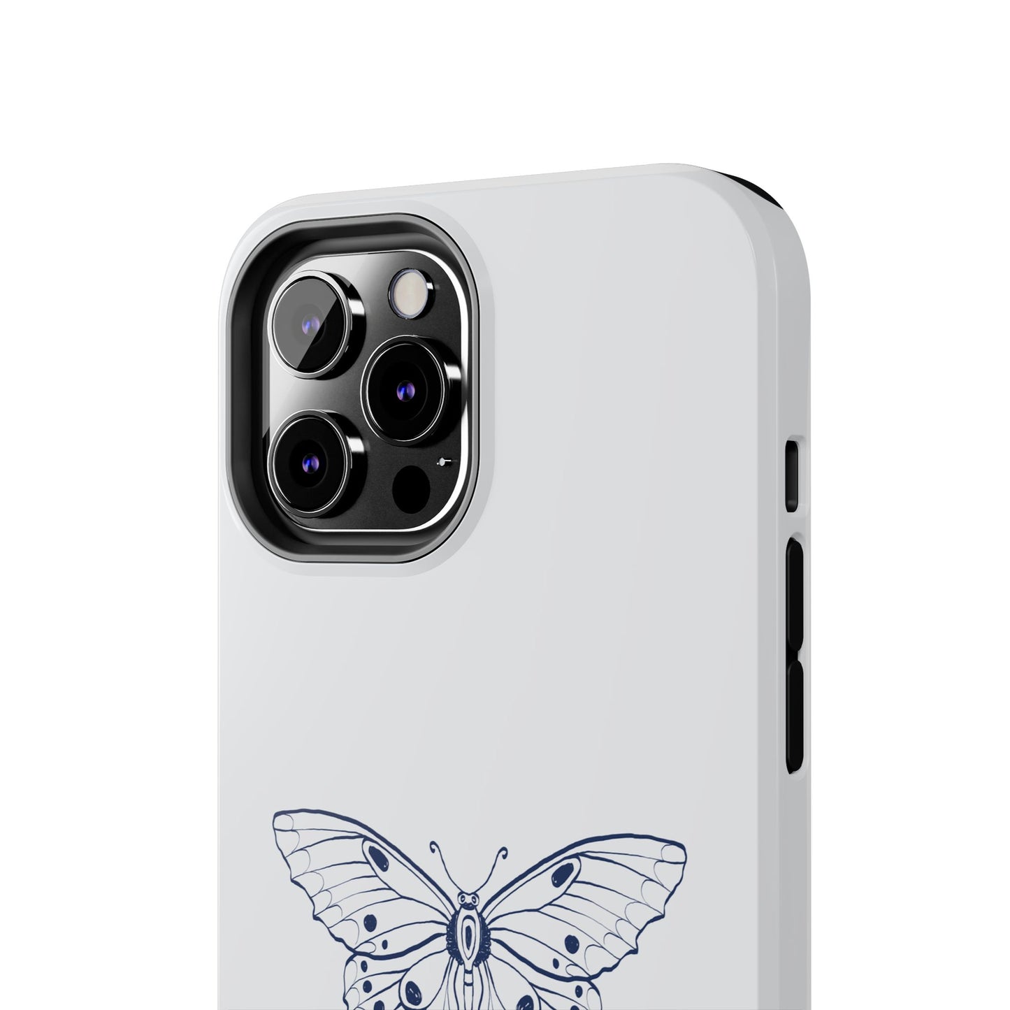 Farfalla Tough Phone Case - Butterfly Design, Protective Cover, Hard Shell Case, Stylish Smartphone Accessories, Gift for Tech Lovers