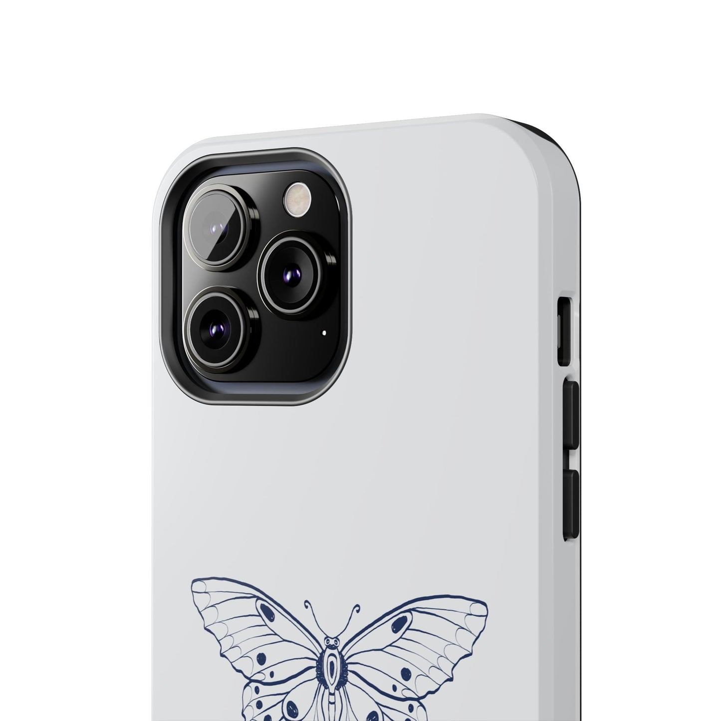 Farfalla Tough Phone Case - Butterfly Design, Protective Cover, Hard Shell Case, Stylish Smartphone Accessories, Gift for Tech Lovers