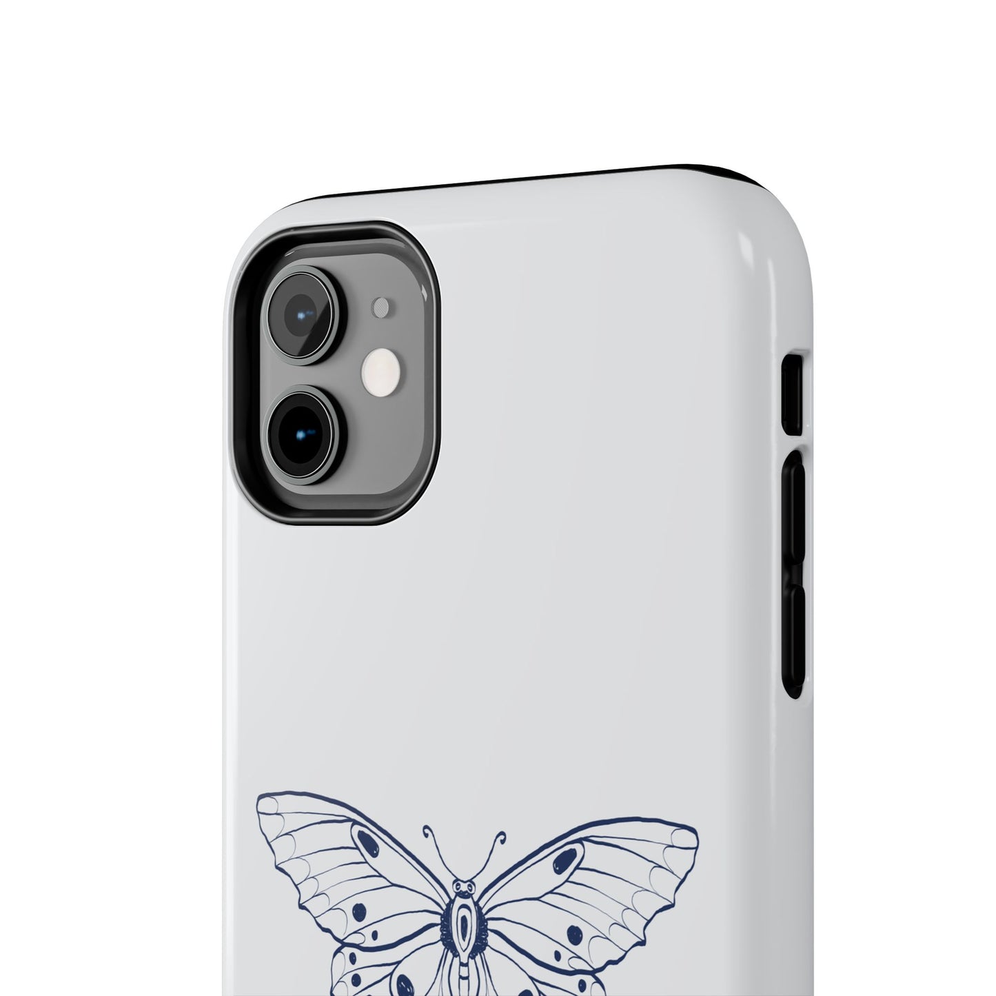 Farfalla Tough Phone Case - Butterfly Design, Protective Cover, Hard Shell Case, Stylish Smartphone Accessories, Gift for Tech Lovers