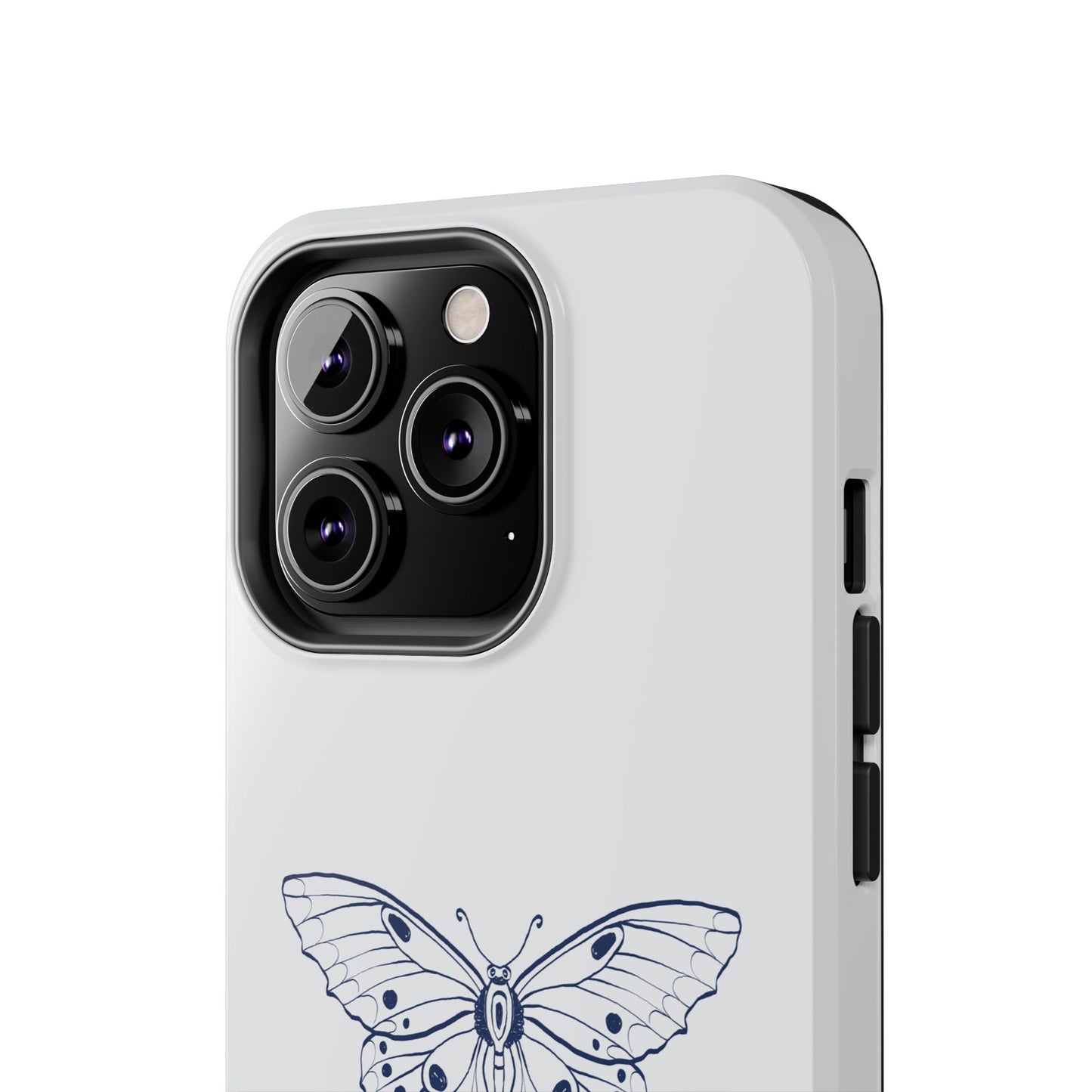 Farfalla Tough Phone Case - Butterfly Design, Protective Cover, Hard Shell Case, Stylish Smartphone Accessories, Gift for Tech Lovers