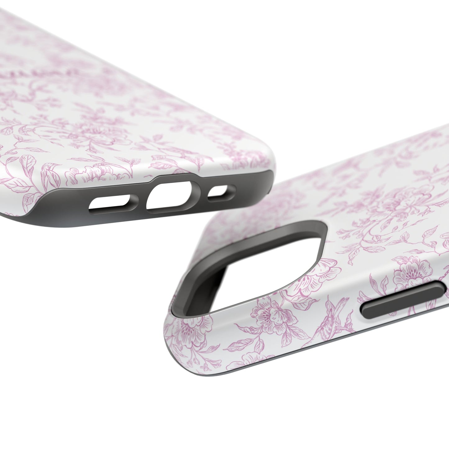 Chic Floral Magnetic Phone Case for Moms, Personalized Phone Cover, Stylish Tough Phone Case, Mother's Day Gift, Custom Phone Case