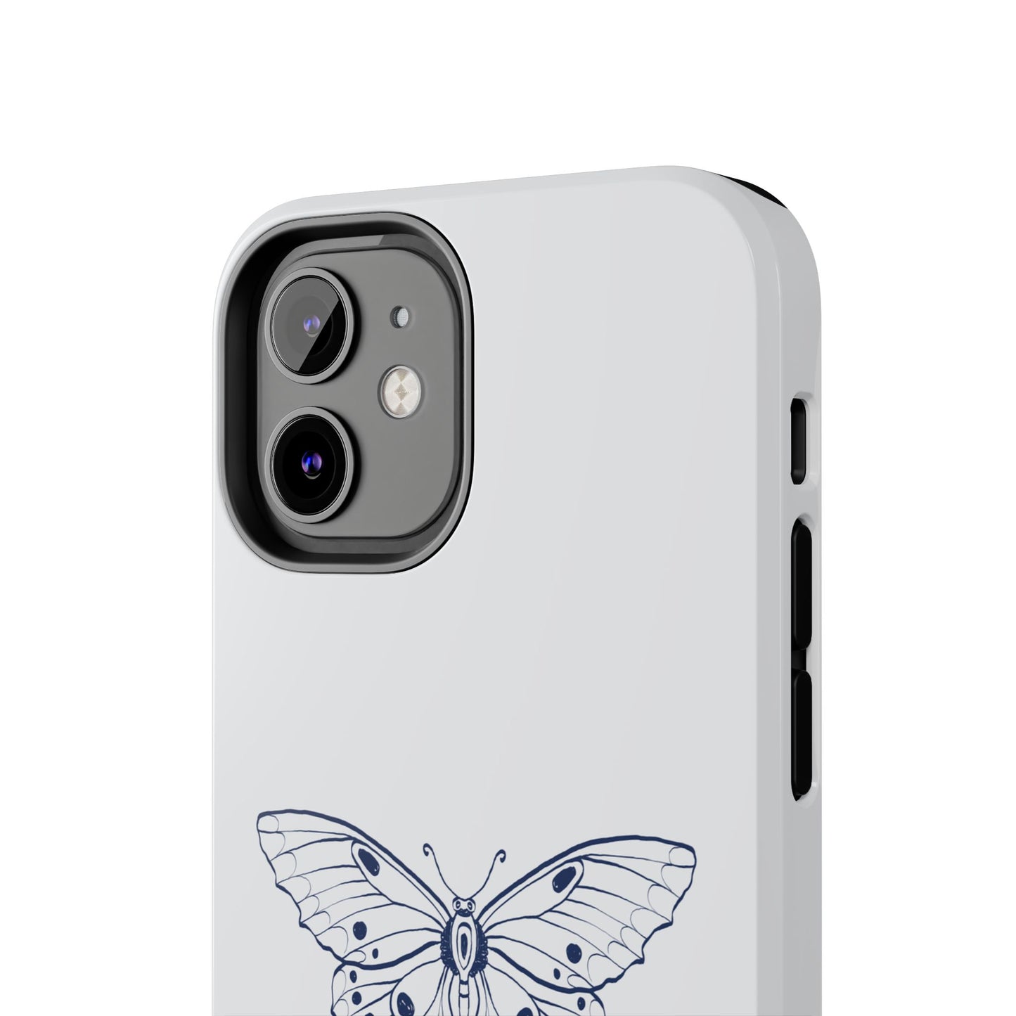 Farfalla Tough Phone Case - Butterfly Design, Protective Cover, Hard Shell Case, Stylish Smartphone Accessories, Gift for Tech Lovers