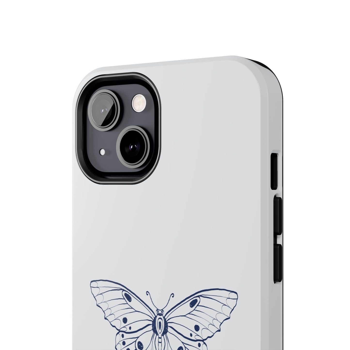 Farfalla Tough Phone Case - Butterfly Design, Protective Cover, Hard Shell Case, Stylish Smartphone Accessories, Gift for Tech Lovers