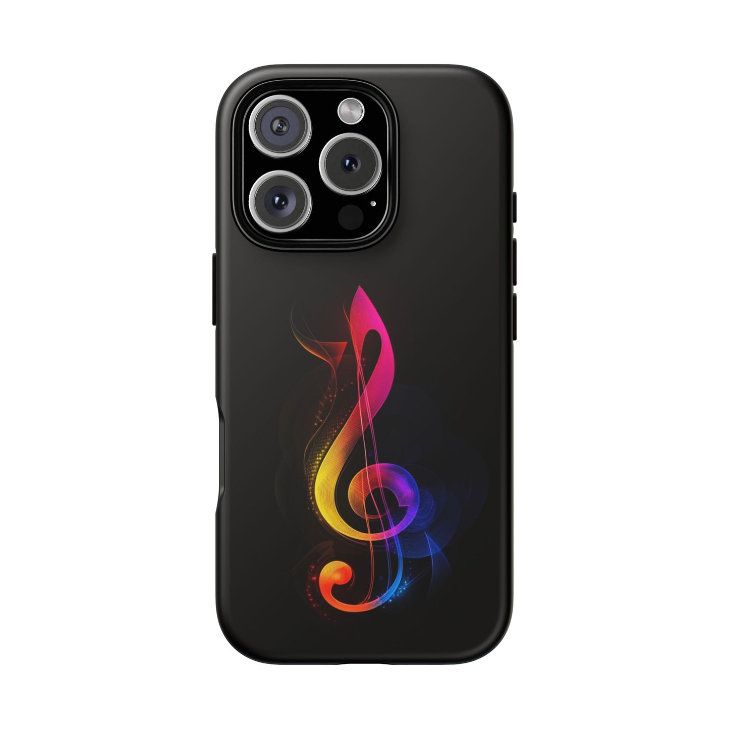 Colorful Music Note Phone Case, Unique Gift for Music Lovers, Flexible Tough Case, Smartphone Accessory, Personalized Music Gifts