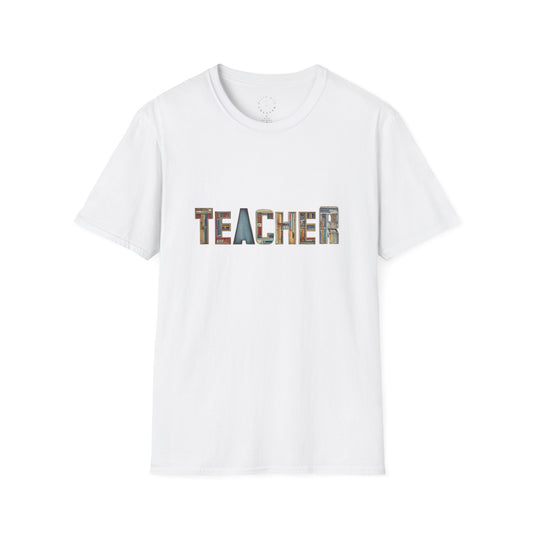 Teacher Appreciation Unisex Softstyle T-Shirt, Gift for Educators, Back to School Tee, Teacher's Day Shirt, Classroom Style